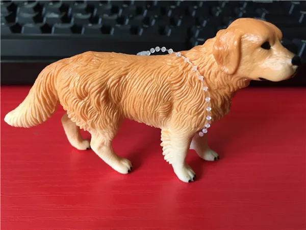 Vivid Lifelike dogs wild animals pvc figure toys - Golden Retriever 2