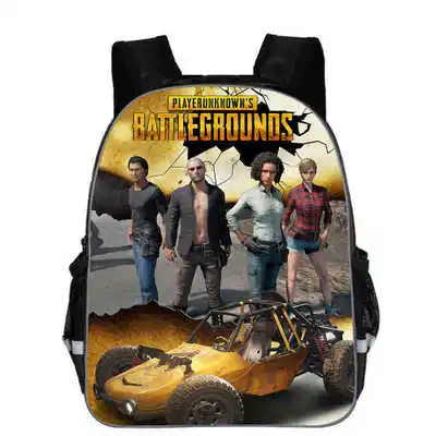 

Battlegrounds PUBG Winner Chicken Dinner Level 18inch school bags Instructor Backpack Multi-functional 3d Backpacks Multicolor