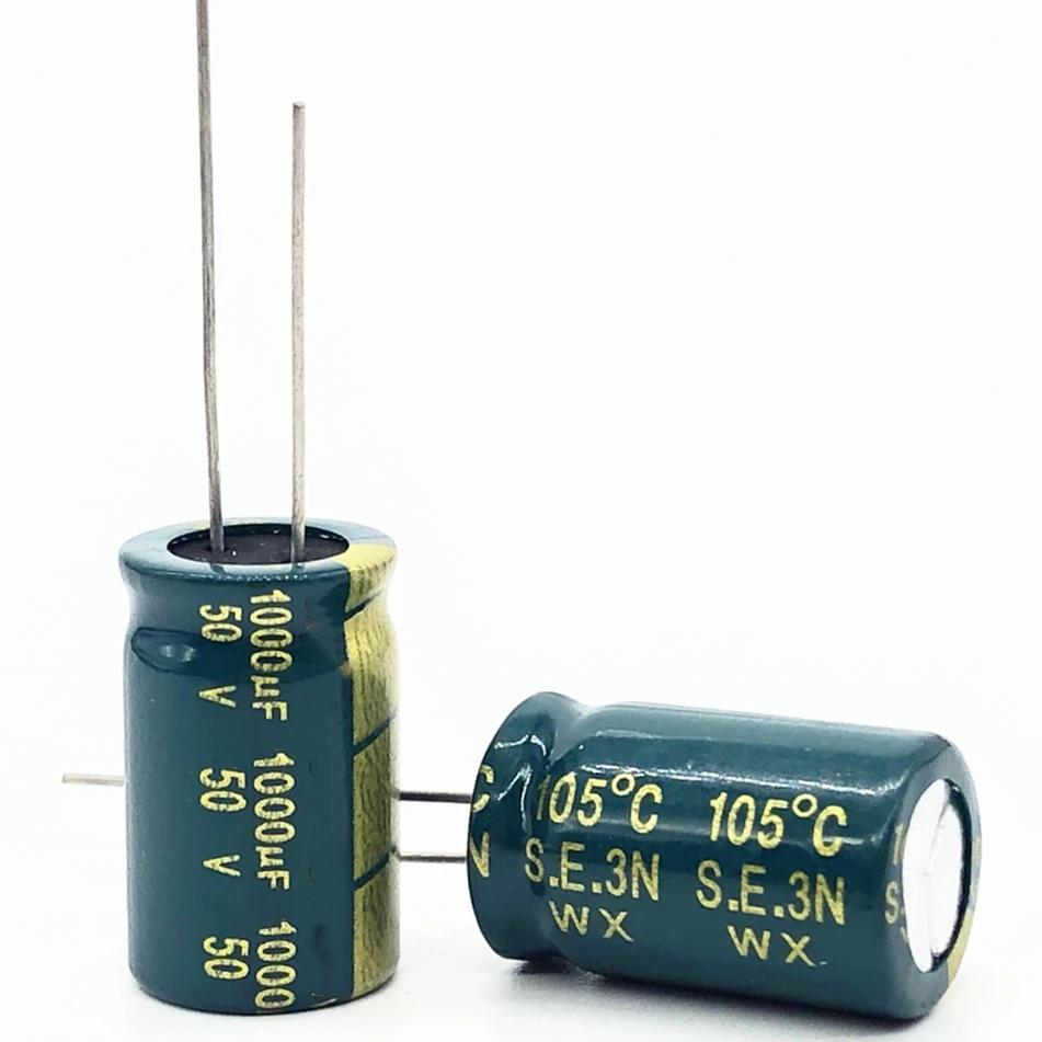 

30-50pcs/lot 50V 1000UF high frequency low impedance aluminum electrolytic capacitor 1000uf 50v
