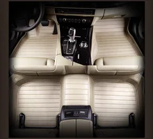 Alfombras de coche del coche de automóviles conjunto de doble capa de almohadilla del pie para Agila Vectra Zafira Astra GTC PAGANI ZONDA SAAB Spyker RAM HUMMER