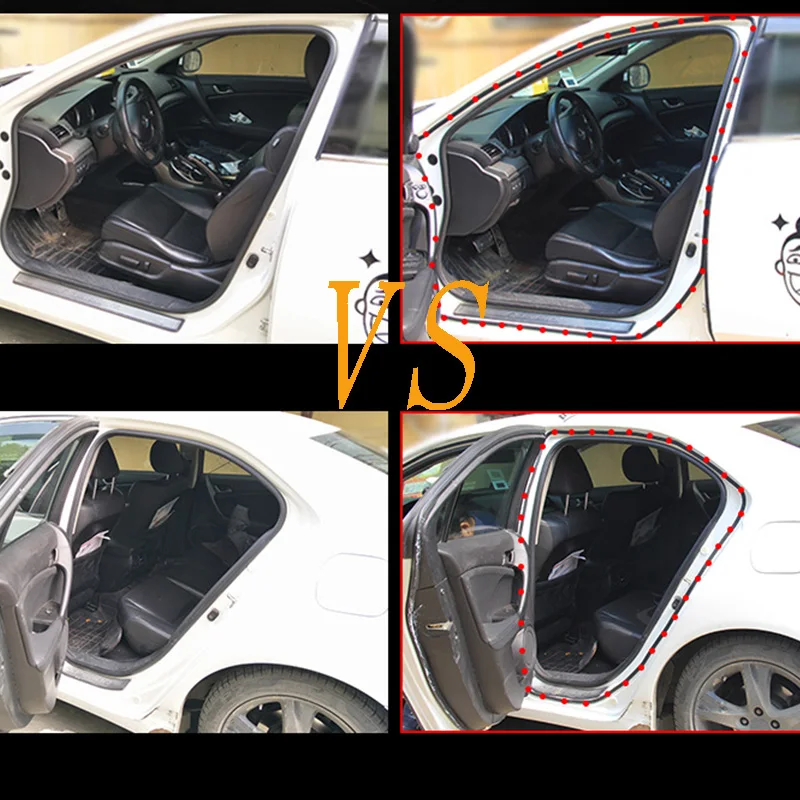Уплотнительная лента для внутренней отделки автомобиля 2 м наклейка Renault Megane Duster