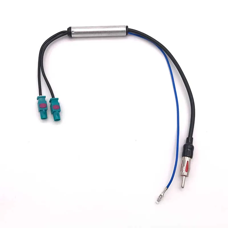 Buy Dual Separate FAKRA JACKs To DIN Car Radio Antenna