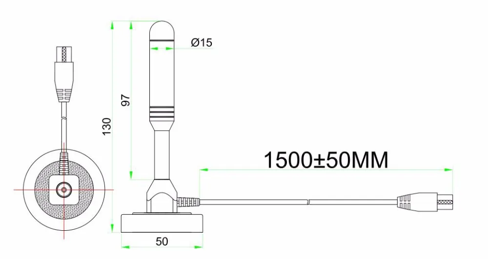 August DTA235 Portable TV Antenna