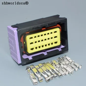 

shhworldsea 1.5mm 2.8mm 24pin Oil to gas computer board ECU plug 24 line car connector 211 PC249S0005 211PC249S0005