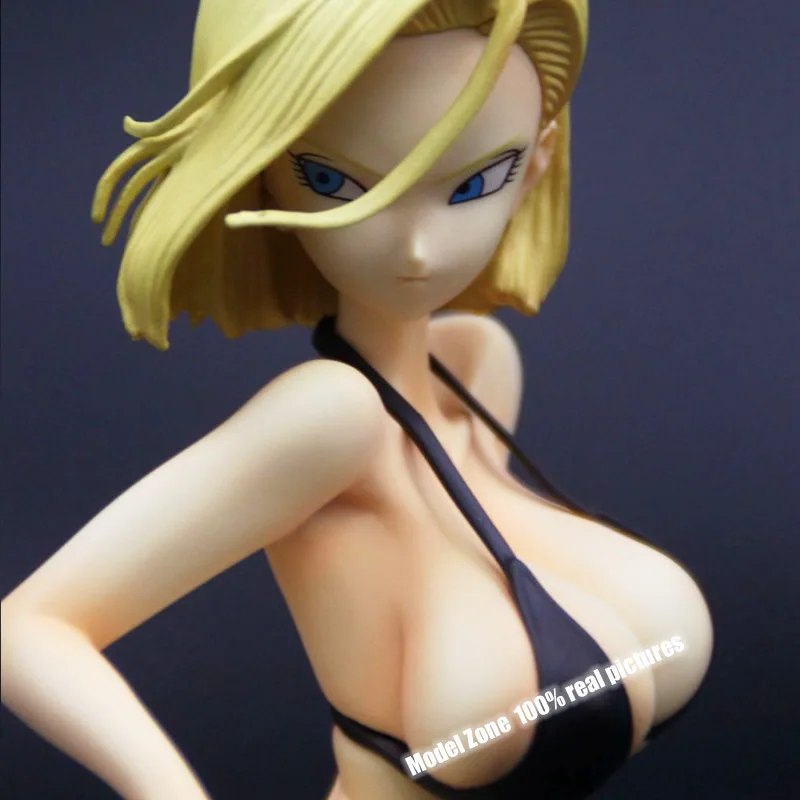 1/6 масштаб DBZ блеск GLAMOURS Android 18 Волшебная смена Сексуальная Смола GK Модель Фигурки