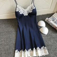 Новое поступление, Женское ночное платье с кружевным бантом, сексуальное белье, платья для сна, сексуальное женское белье 66