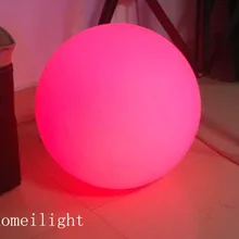 Направленный дискотечный свет шарика-Форма Перезаряжаемые сад мяч со светодиодом RGB5050