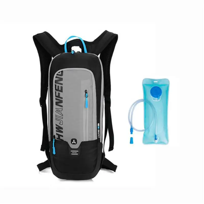 Gray With Water Bag Weimostar дышащая воды сумка Для мужчин Водонепроницаемый горный велосипед сумка царапинам Спорт на открытом воздухе Пеший Туризм Кемпинг рюкзак гидратации - Цвет: Gray With Water Bag