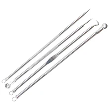 EFERO иглы инструмент для чистки лица от прыщей удаление инструмент для удаления дефектов кожи черных точек прыщей, инструмент для удаления прыщей, Чистка Пор, чистый цвет Блокировка