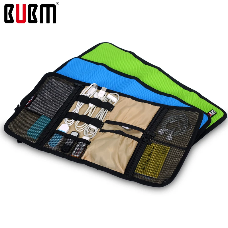 

BUBM bag for digital receiving role style spring rolls folding carry case 4 size Portable Travel Organizer camouflage