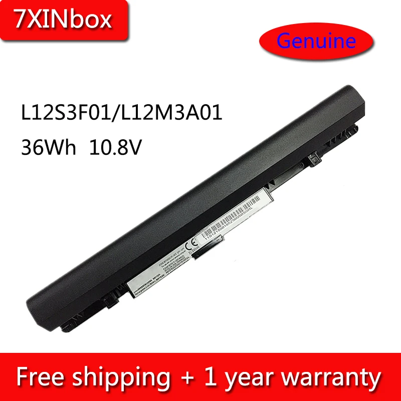 7 xinbox 36Wh 10,8 V L12S3F01 L12M3A01 L12C3A01 Аккумулятор для Lenovo IdeaPad S20-30 S210 S215 S210T Серия ноутбуков 3350 мА-ч