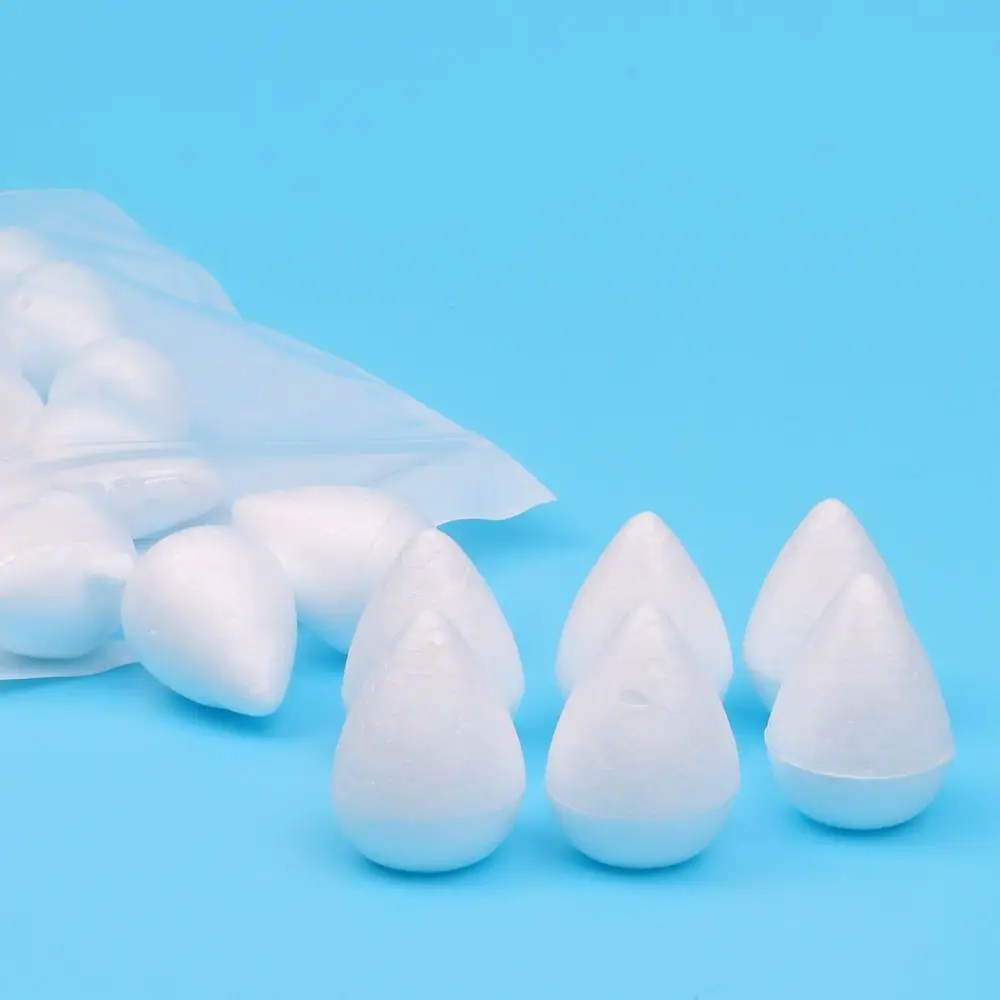 

20pcs/bag Sugarcraft Fondant Flowers Petal Die Oval Foam Flower Shape Cake Baking Modeling Decoration Tools