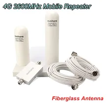 New SUNHANS SH-LT2600-M2 4G 2600MHz Mobile Phone Repeater Booster Amplifier Signal Booster Fiberglass antenna