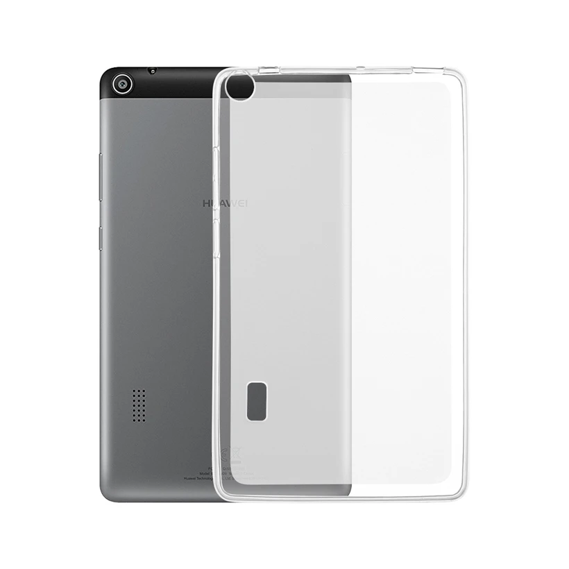 

Clear Soft Silicone Case For Huawei MediaPad T1 10 A21W Cover Skin Shell T1 S8-701U 7.0 T3 7.0 8.0 9.6 M2 10.1 Tablet TPU Bag