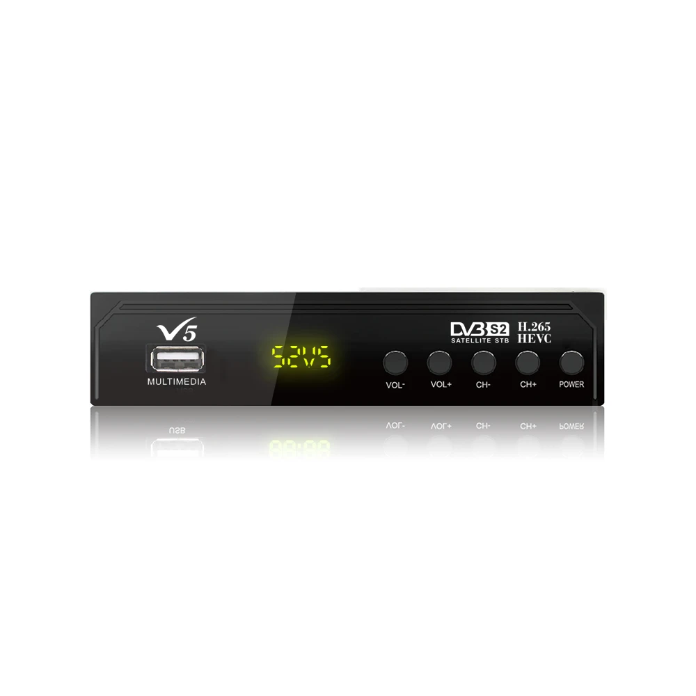 Vmade DVB S2 HD цифровое спутниковое ТВ приемник H.265 1080 p MPEG 2/4 поддержка AC3 CCCAM YouTube Bisskey