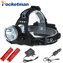 Led Headlamp 4000Lm CREE T6 Head Lamp Light Headlight Flashlight Linterna Fishing Camping Hiking Cycling Headlamp