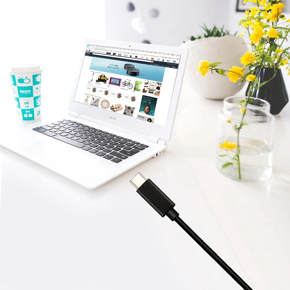 65W USB TYPE C PD Charger  for MacBook Air 2018, iPad Pro 2018, Google Pixel 3/2 /Pixel XL Galaxy S9/ S9+/ Note 9,For Huawei