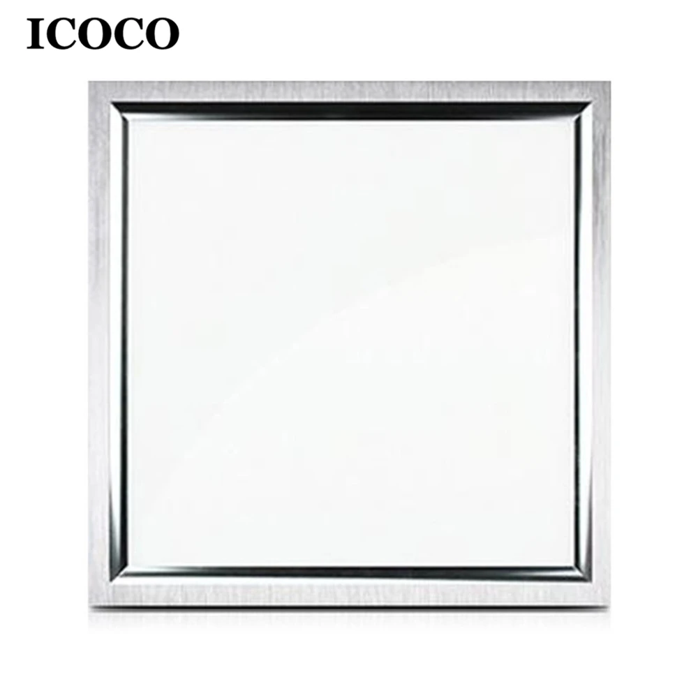 

ICOCO Ultra-thin LED Ceiling Light Square Bathroom Office Kitchen Light AC 220V Panel Light LED Flush Mount Ceiling Lamp