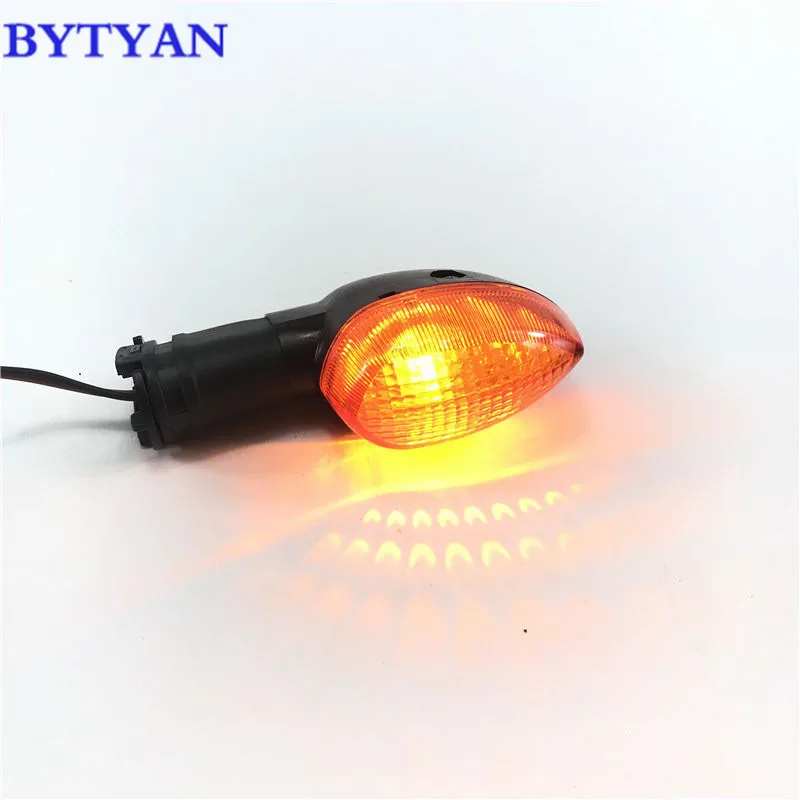 BYTYAN Amber Мотоцикл левый и правый указатель поворота свет лампы для Yamaha YZF R1 R6 FZ1 FZ6 XJ6