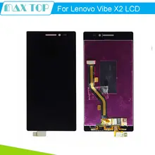 100% Test For Lenovo Vibe X2 LCD Display Touch Digitizer Screen Sensor Assembly Replacement Parts