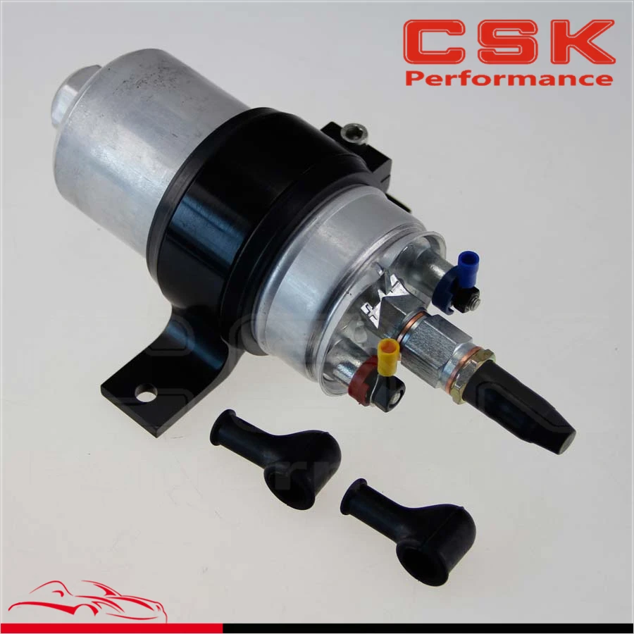 Billet High Flow Universal 044 Fuel Pump+ Fuel Filter Bracket Mount