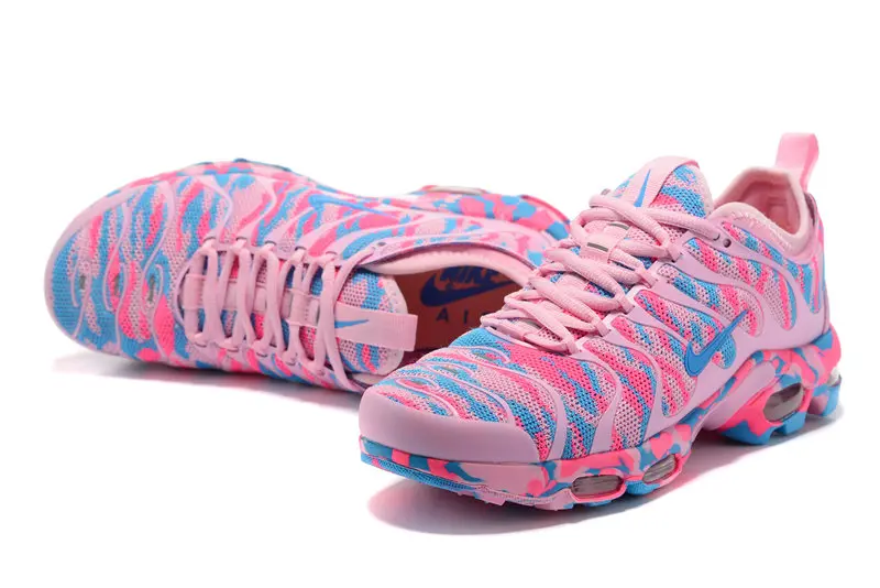 air max plus pink and blue camouflage