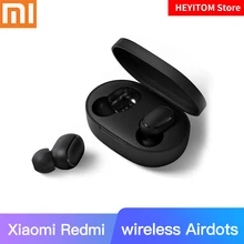 Глобальная версия Xiaomi Redmi Airdots TWS наушники стерео беспроводной шумоподавление с микрофоном громкой связи AI Bluetooth 5,0