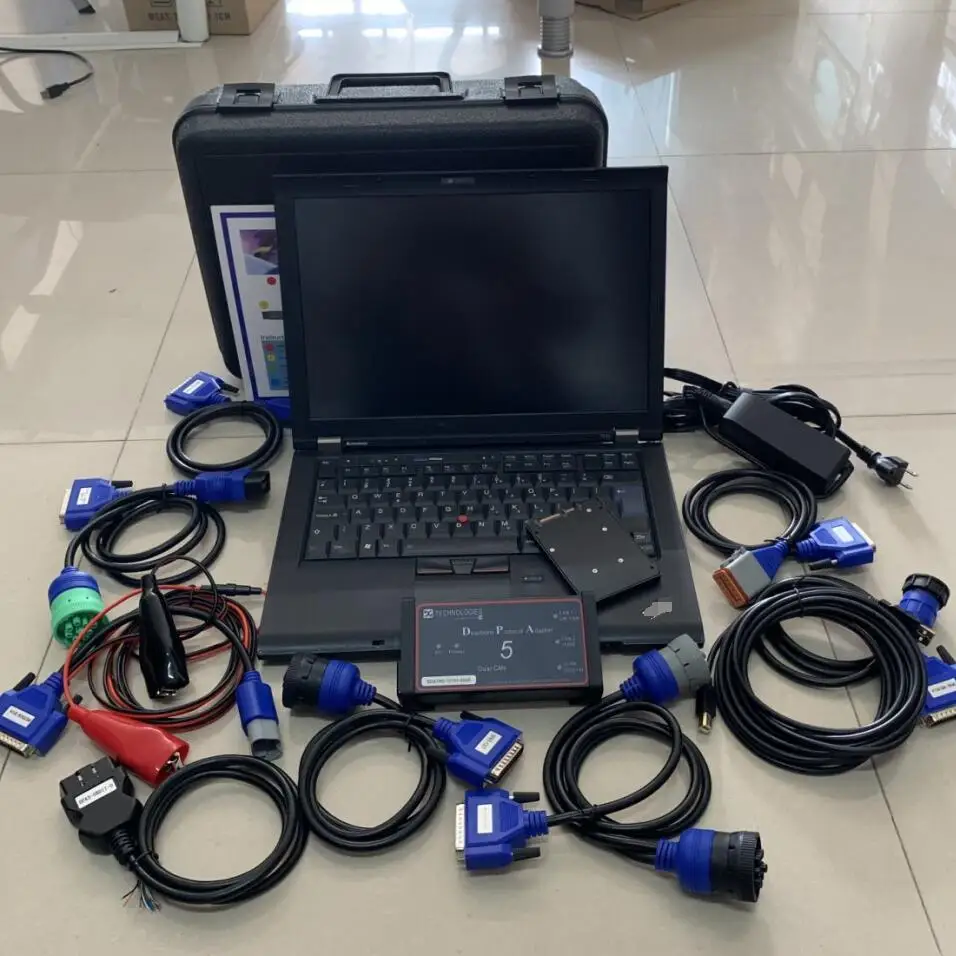 Диагностический сканер и инструмент DPA5 Dearborn Protocol Adapter USB Link с ноутбуком T410 4G I5