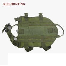 Армейский тактический жилет для собак, военная одежда для собак, тренировочный несущий ремень, тренировочный жилет для собак SWAT, спасательный жилет