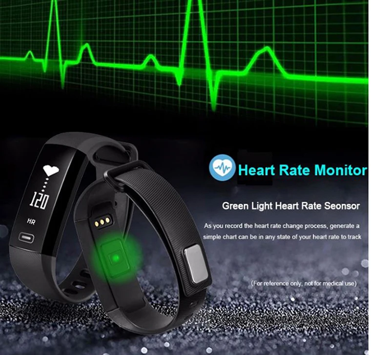 Hot Sale M2 Smart Bracelet Blood Pressure Heart Rate Monitor Fitness Smart Wristbands IP 67 Swimming Bracelet For Men Gift (4)