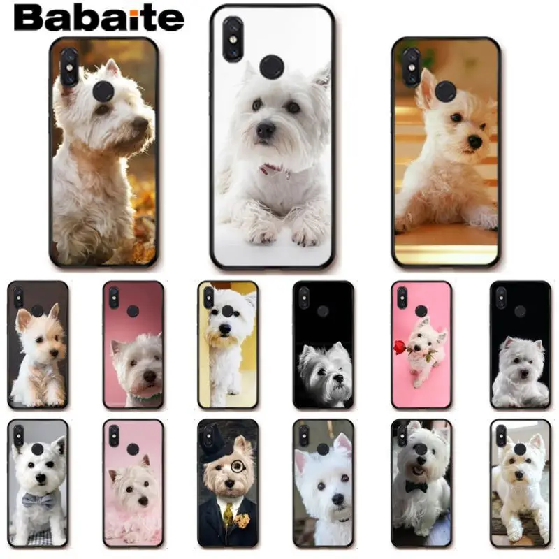 Babaite wetie dog черный мягкий силиконовый чехол для телефона из ТПУ Для xiaomi mi 8se 6 mi8lite