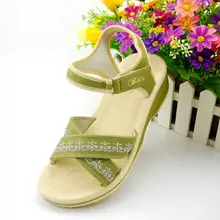 Summer Beach Sandals Authentic Vietnamese Flat Shoes Casual Sandals Wedged Muffin Shoes Women Sandalias Mujer