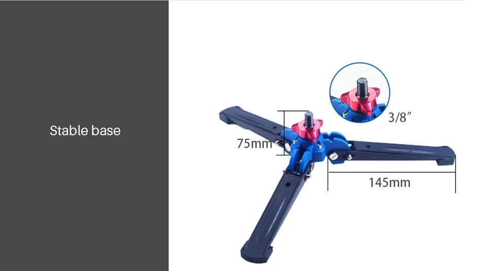 A-222 65 дюймов алюминиевый монопод DSLR Unipod Manbily трость Флип замок w штатив Statief для Canon Nikon sony смартфон