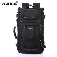 KAKA Brand Stylish Waterproof Large Capacity Backpack Male Luggage Travel Shoulder Bag Computer Backpack Men Multifunctional Bag