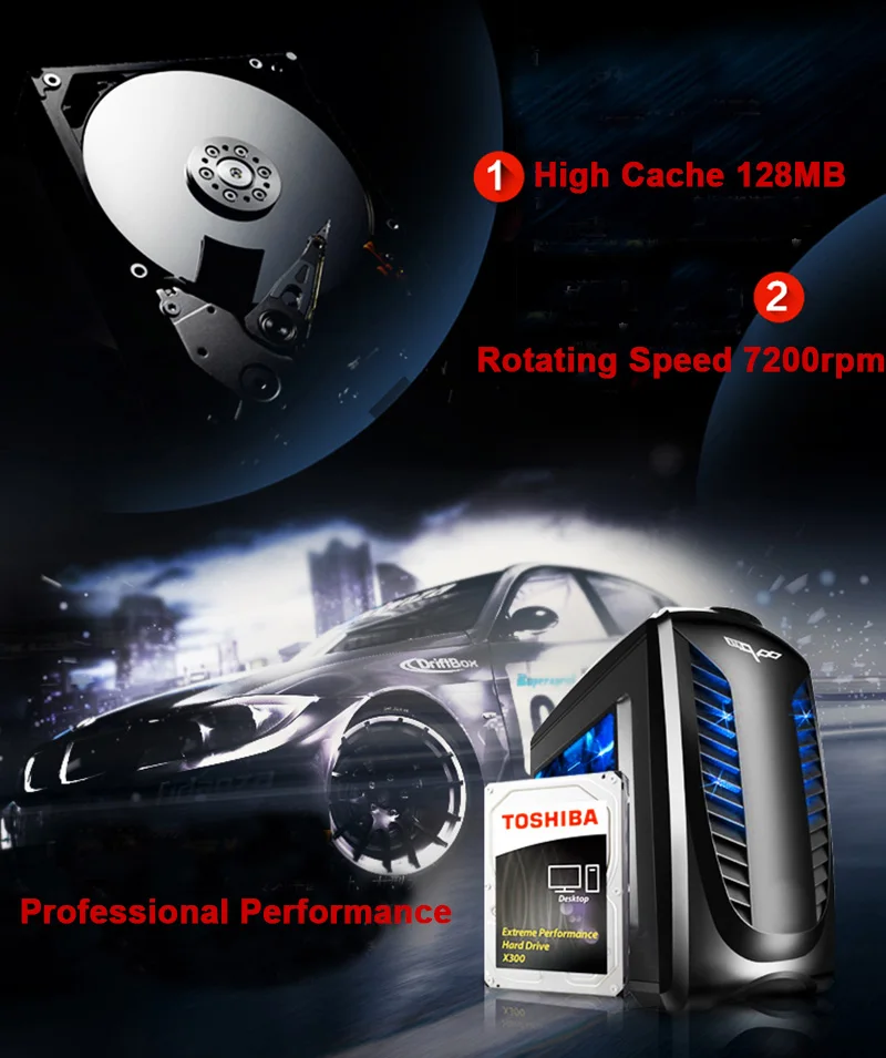 Toshiba HDD 6 ТБ 3 5 Sata жесткий диск диско Duro Настольный 7200 об/мин внутренний диск| |