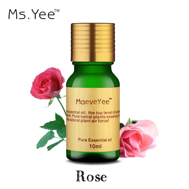 

100% Pure Rose Oil for Skin Care Moisturizer Natural Plant Aromatherapy Essential Oils for Diffusers Humidifier Fragrance Lamp