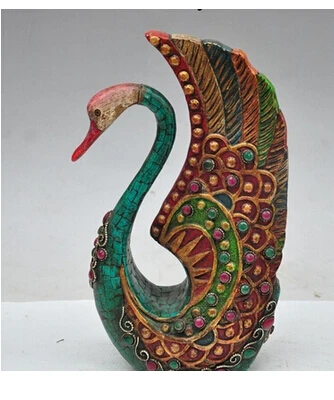 Kupfer Messing CHINESISCHEN handwerk dekor Schöne KUNST skulptur