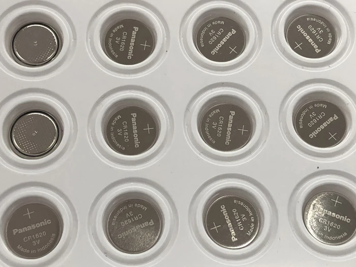 

50pcs/lot New Original Panasonic CR1620 DL1620 ECR1620 Car Remote Control Electric Alarm 3V Lithium Cell Button Coin Battery