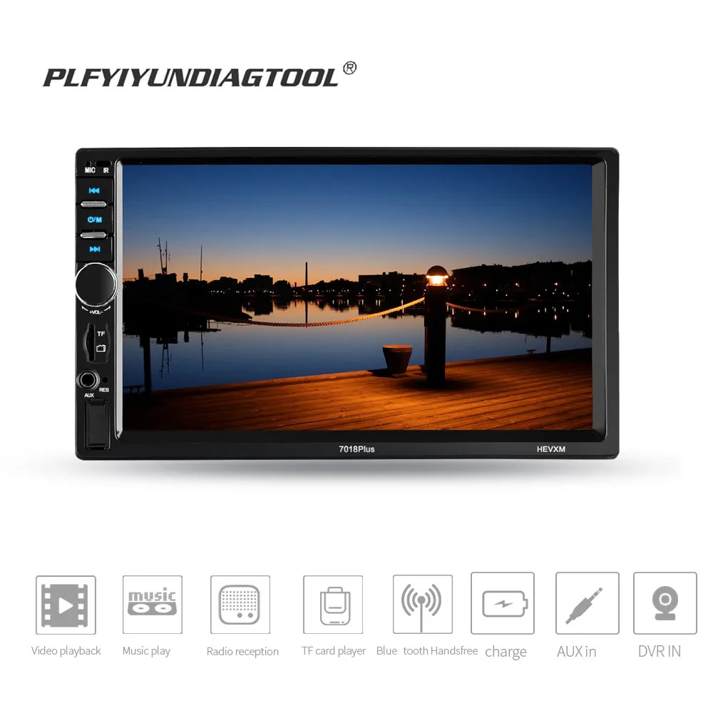 

7 Inch 2 din gps navigation car MP5 Player central multimidia FM Radio receiver stereo rear view camera automotivo Bluetooth