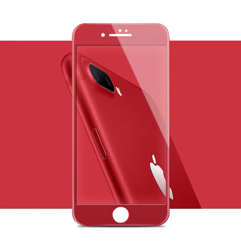 Новые 5D полное покрытие закаленное Стекло для iPhone 6 6S 7 Plus изогнутый край Экран защитная пленка 6 6 S 4,7 ''5,5'' крышка