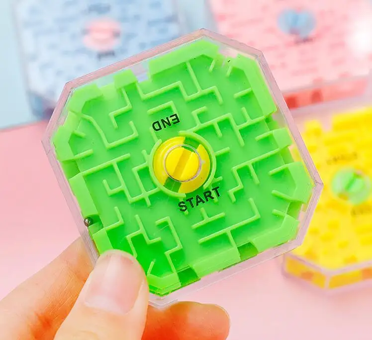 Забавный 3D лабиринт куб головоломка с быстрым кубом игра шар-лабиринт игрушки волшебный лабиринт мяч обучающие игры игрушки
