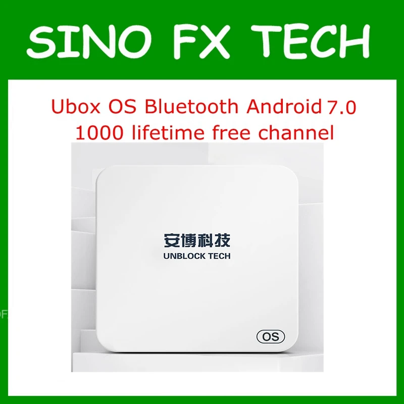 Kopen Deblokkeren UBOX5 UBOX PRO OS I900 16 GB Android 7.0 Smart TV Box 4 K Mediaspeler 1000 Azi euml; levenslange Gratis Live channles