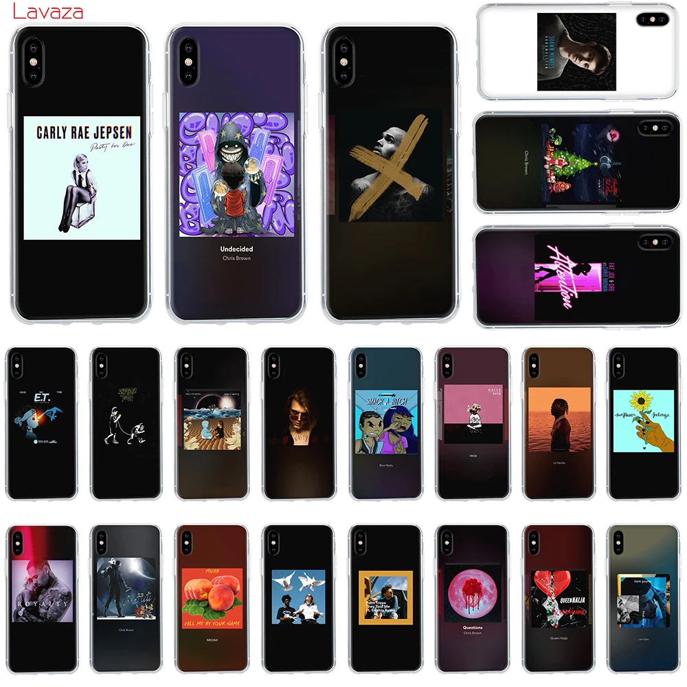 

Lavaza Rap hip hop singer chris Brown art Hard Phone Case for Apple iPhone 6 6s 7 8 Plus X 5 5S SE for iPhone XS Max XR Cover