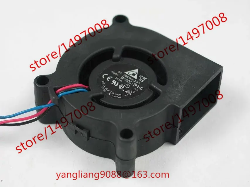 Охлаждающий вентилятор для сервера Delta Electronics BFB0512HHD F00 12 В постоянного тока 0 22 А 3
