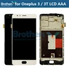 Pantalla LCD para Oneplus 3 3T pantalla LCD para Oneplus 3 3 3T A3000 montaje de pantalla táctil con marco prueba de reemplazo del digitalizador táctil ► Foto 3/6