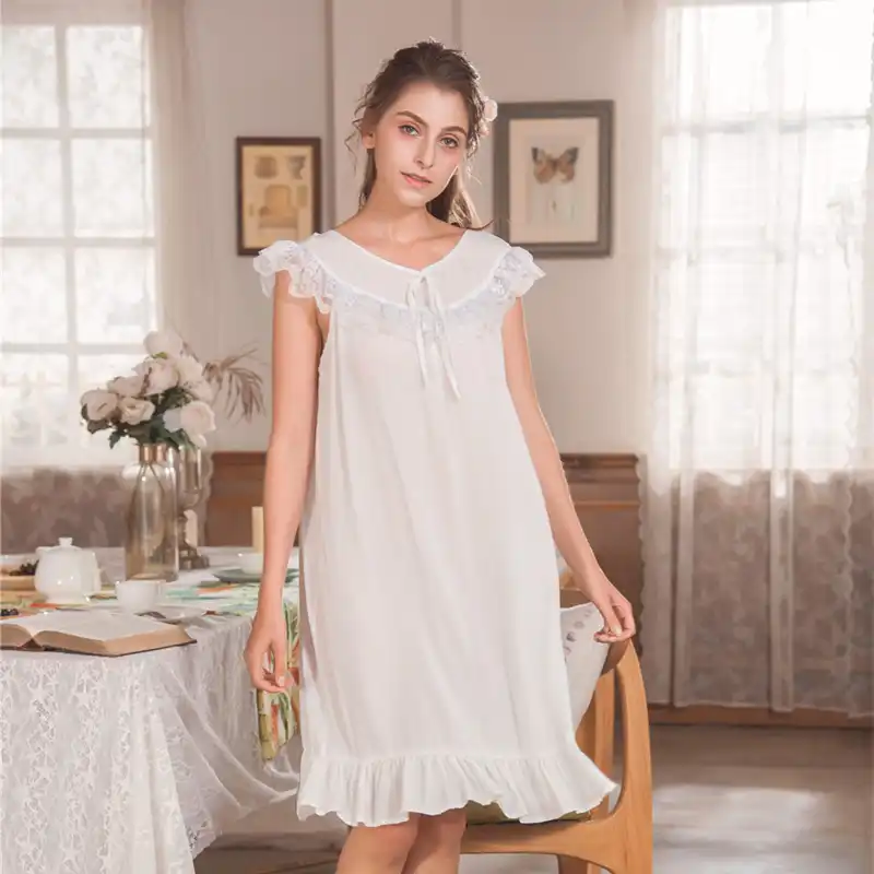 simple night dress for ladies