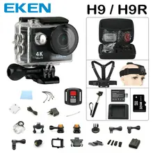 Action camera Original EKEN H9 / H9R remote Ultra FHD 4K WiFi 1080P 60fps 2.0 LCD 170D sport go waterproof pro camera deportiva