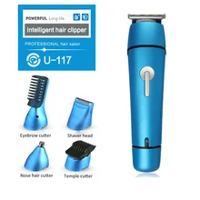 Машинка для стрижки волос, Профессиональная многофункциональная машинка для стрижки волос, электрическая машинка для стрижки волос, триммер для бороды для мужчин