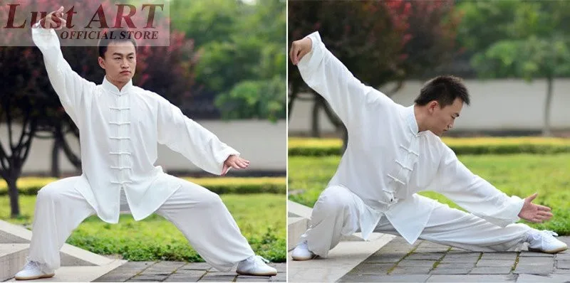 Новая Китайская традиционная элегантная повседневная одежда tai chi шелковая белая форма tai chi модная женская одежда tai chi AA032
