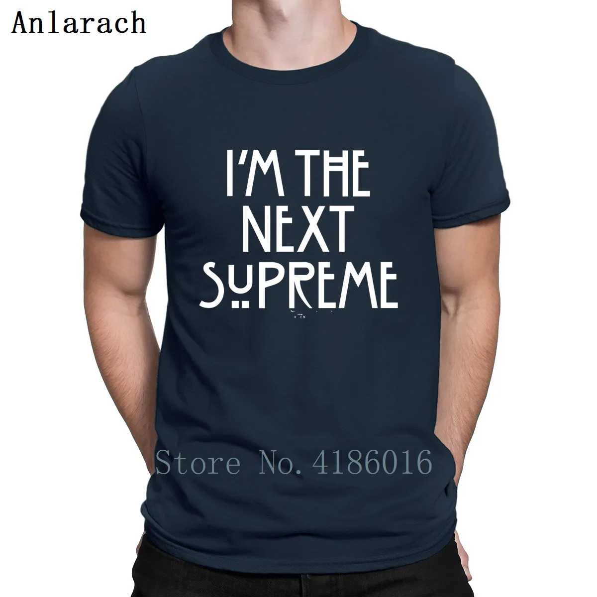 Футболка с принтом Love American Horror Story I'M The Next Suprem дышащие Забавные футболки